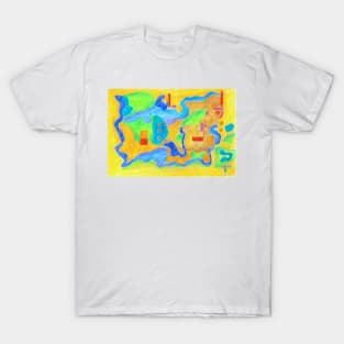 colorful abstract T-Shirt